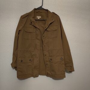 Merona Men's Brown Military Jacket